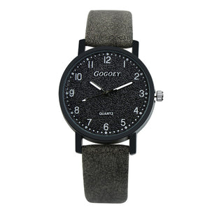 Adora & Co.™ Water Resistant Leather Watch